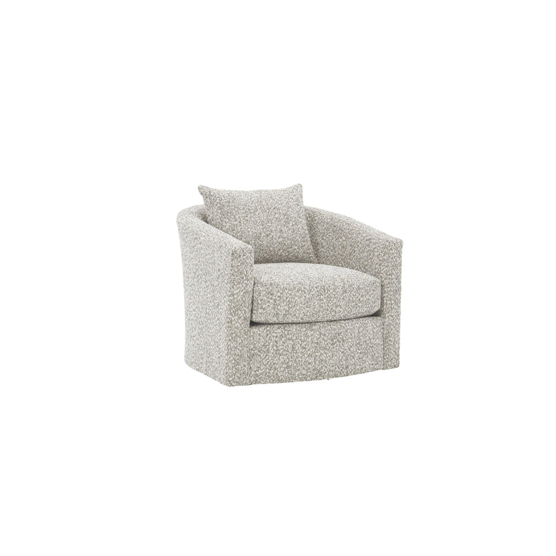 Behold Home 644-S Swivel Chair - Becker Driftwood IMAGE 3