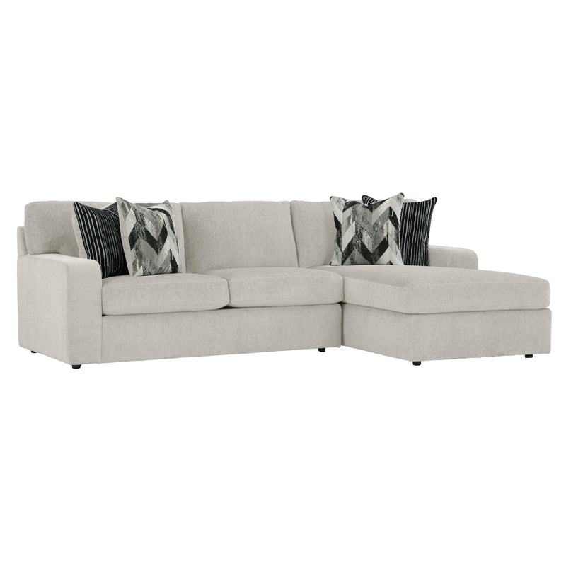 Behold Home 3480 2 pc Sectional - Hynde Cotton IMAGE 2