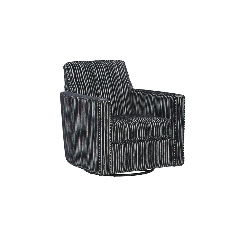 Behold Home 544-S Swivel Chair - Hynde Slate IMAGE 2