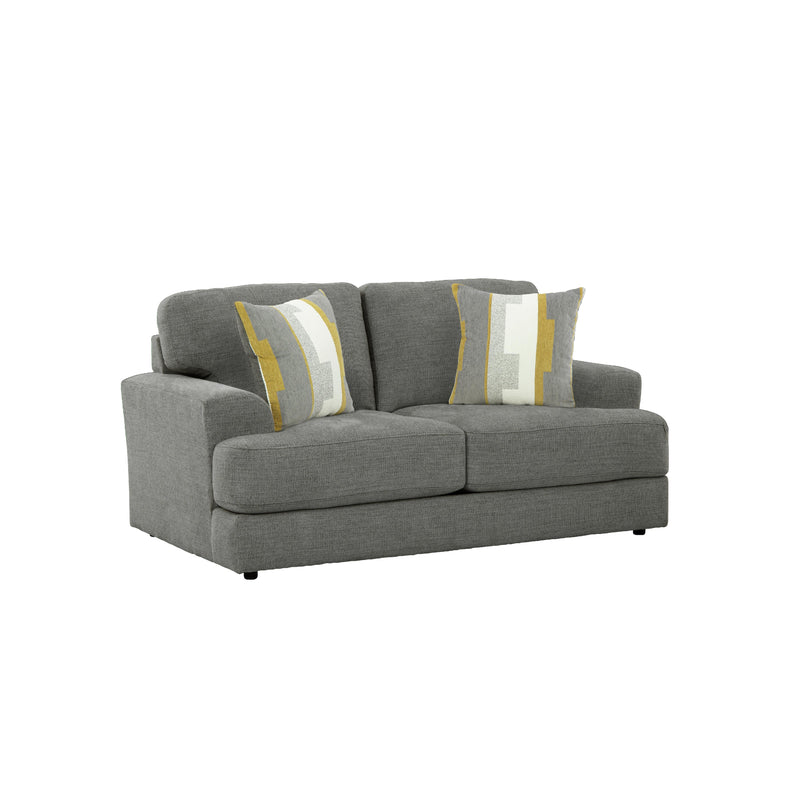 Behold Home 3970-02 Loveseat - Balin Charcoal IMAGE 2