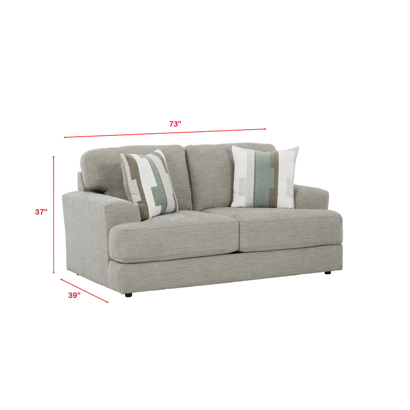 Behold Home 3970-02 Loveseat - Balin Dove IMAGE 3