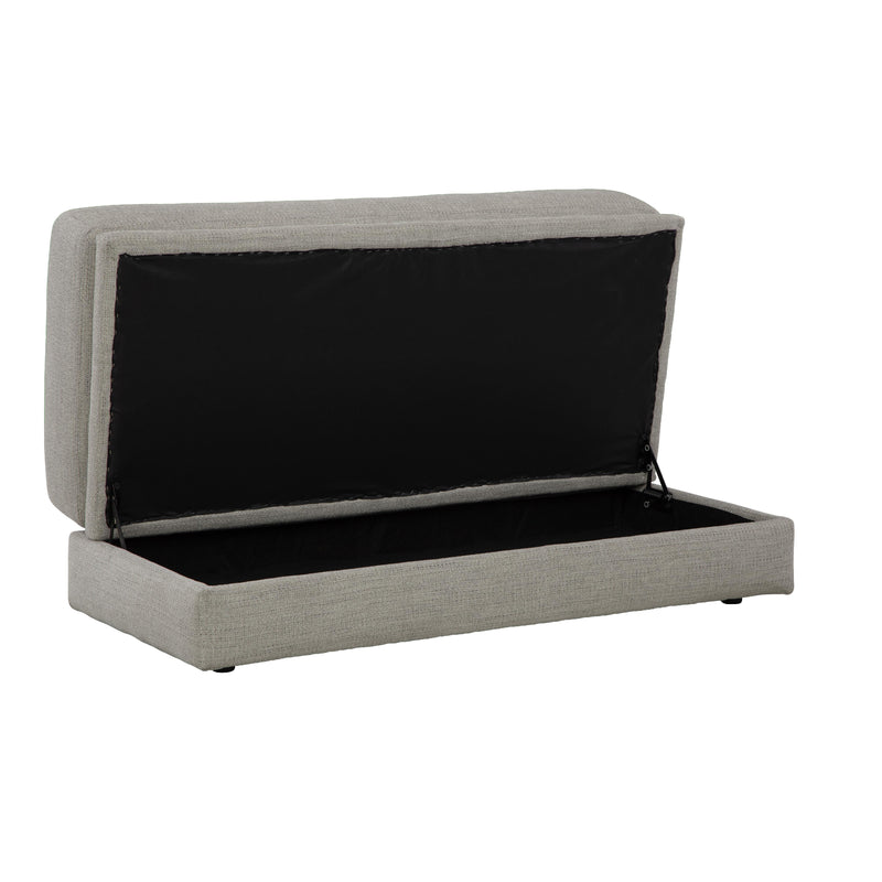 Behold Home 3970-70 Storage Ottoman - Balin Dove IMAGE 3