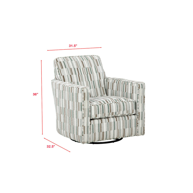 Behold Home 544-S Swivel Chair - Balin Coastal IMAGE 3