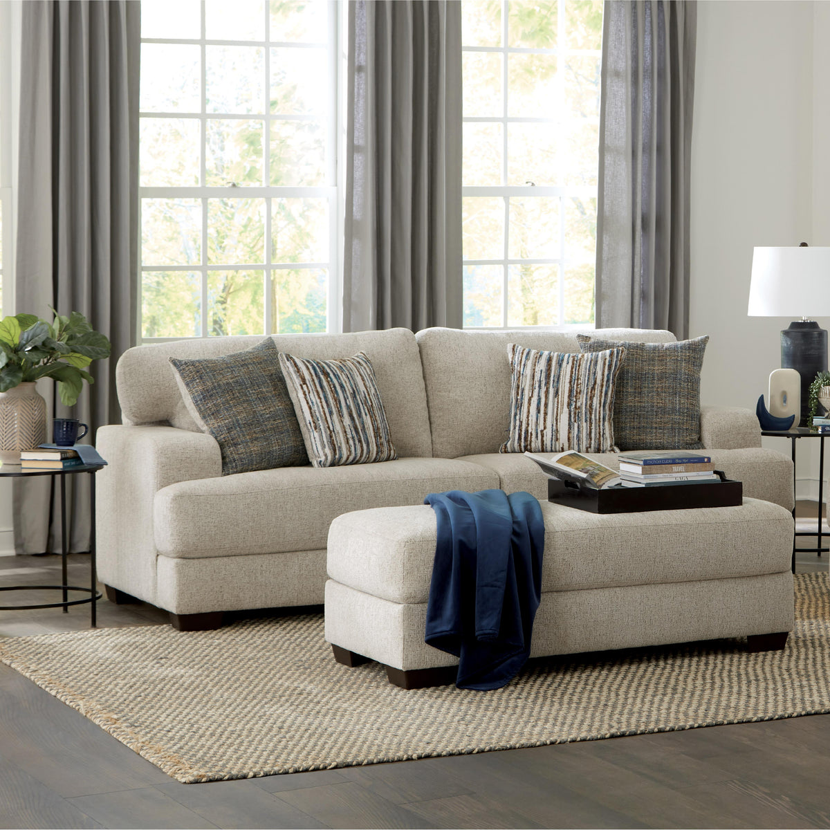 Behold Home 4375-03 Sofa - Ramos Buff