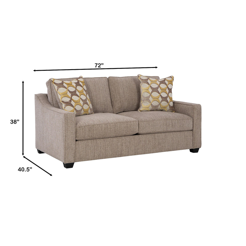 Behold Home 1125-02 Loveseat - Lenox Maple IMAGE 4