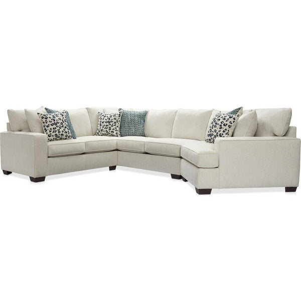 Behold Home 1640 3 pc Sectional - Callaway Dove IMAGE 1