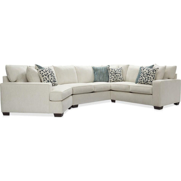 Behold Home 1640 3 pc Sectional - Callaway Dove IMAGE 1