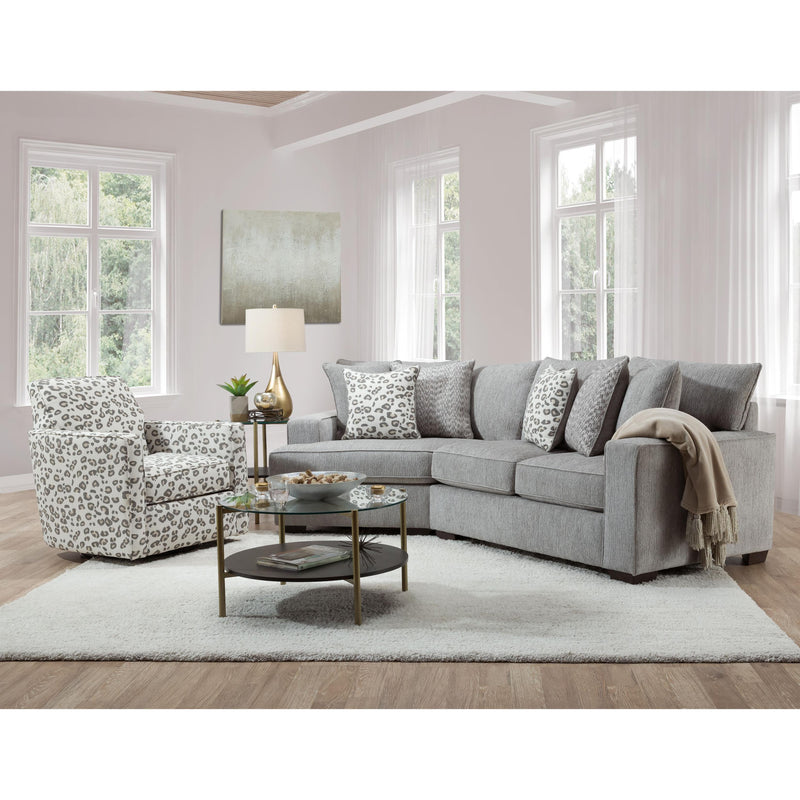 Behold Home 1640 2 pc Sectional - Callaway Pewter IMAGE 1