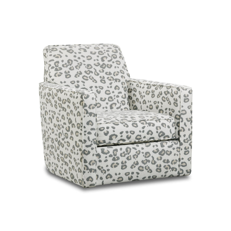 Behold Home 544-S Swivel Chair - Tabby Pewter IMAGE 4