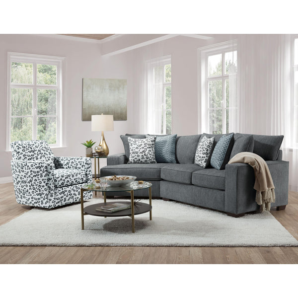 Behold Home 1640 2 pc Sectional - Callaway Slate IMAGE 1