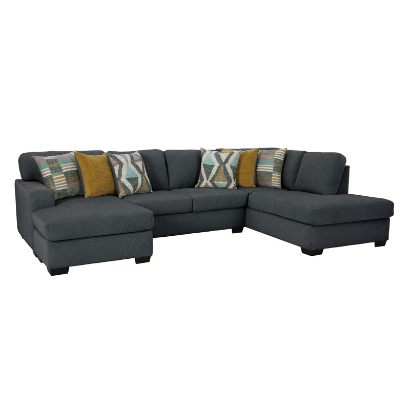 Behold Home 1671 2 pc Sectional - Gracie Gravel IMAGE 2