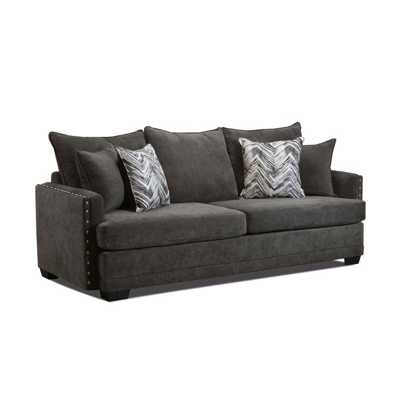 Behold Home 1683-130 Sofa - Chevy Charcoal IMAGE 2