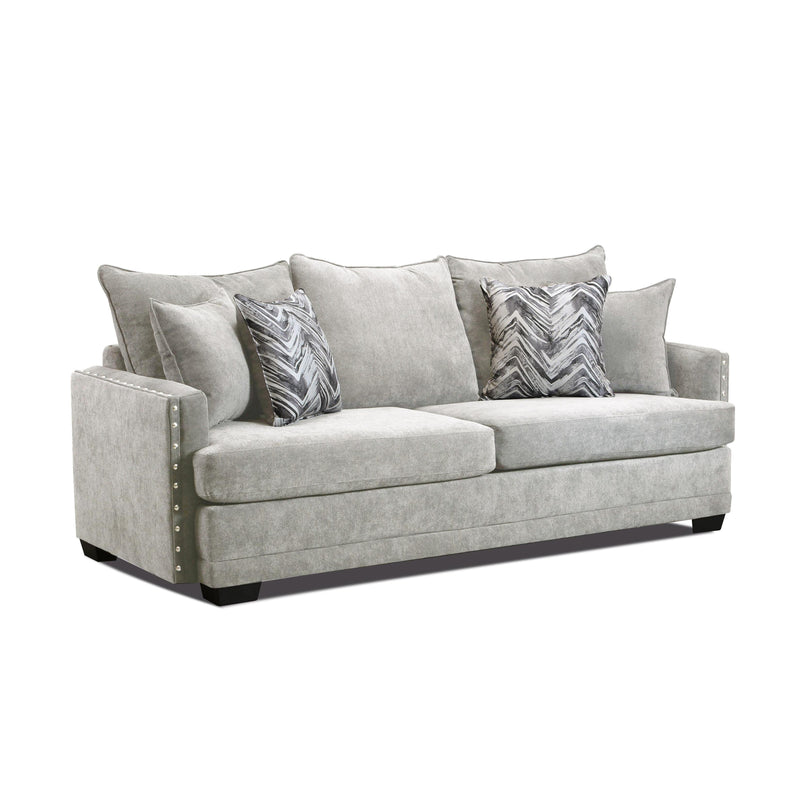 Behold Home 1683-131 Sofa - Chevy Silver IMAGE 2