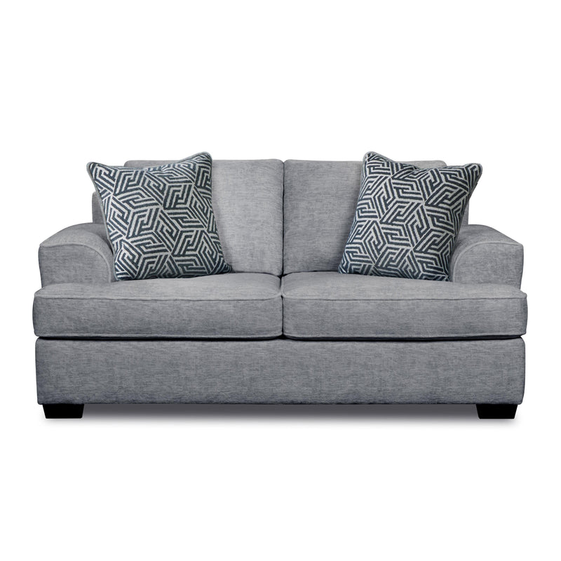 Behold Home 2580-02 Loveseat - Ritzy Gray IMAGE 2