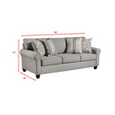 Behold Home 3240-33M Queen Sleeper Sofa - Vivian Spa IMAGE 2