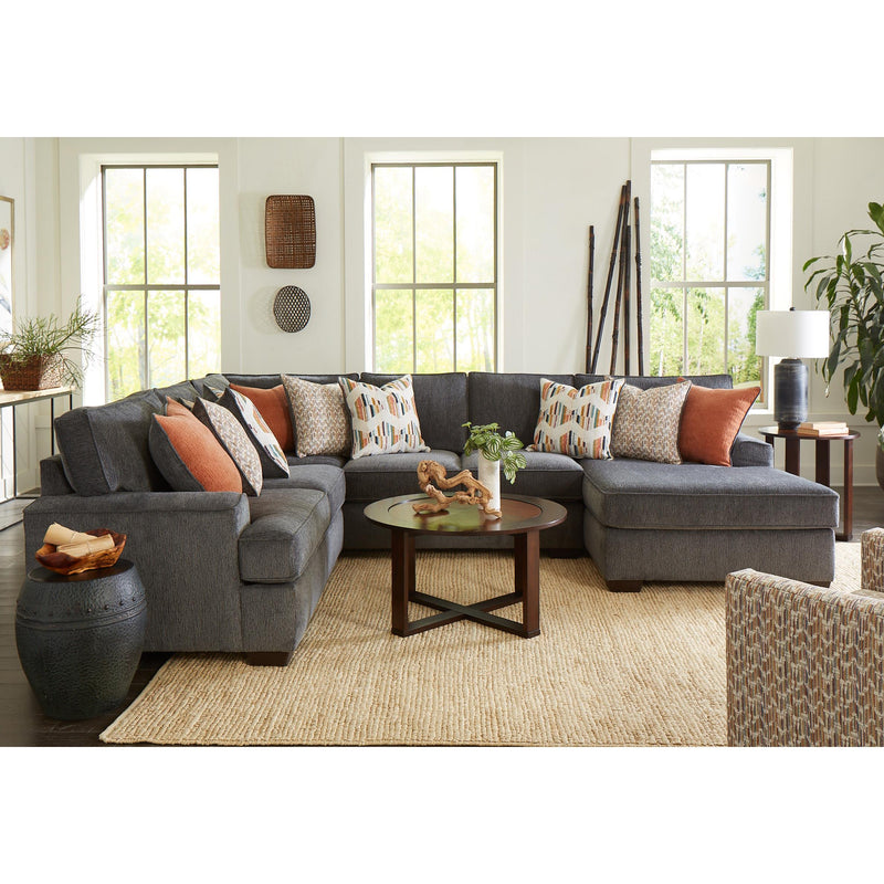 Behold Home 3550 3 pc Sectional - Rockport Slate IMAGE 1