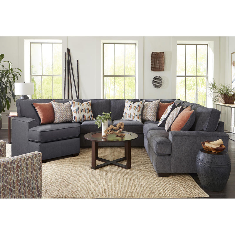 Behold Home 3550 3 pc Sectional - Rockport Slate IMAGE 1