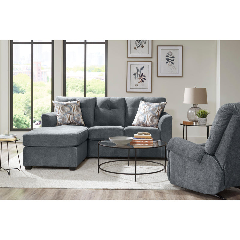 Behold Home 3900-23 Sofa Chaise - Jardin Charcoal IMAGE 1