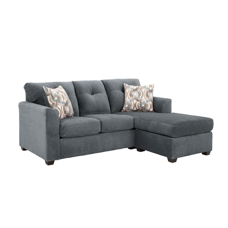 Behold Home 3900-23 Sofa Chaise - Jardin Charcoal IMAGE 4