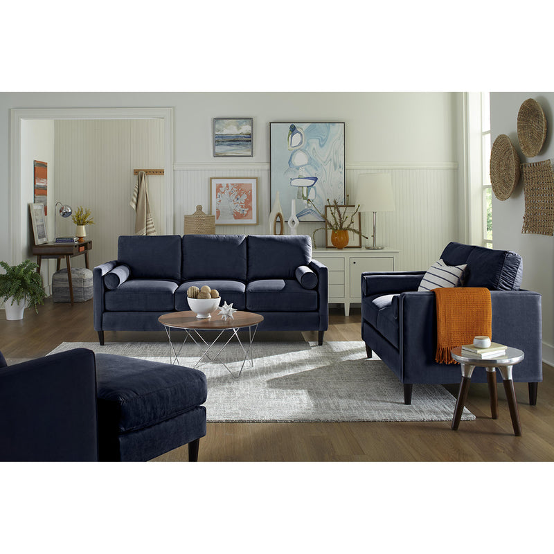 Behold Home 4080-03 Sofa - Bea Indigo IMAGE 1