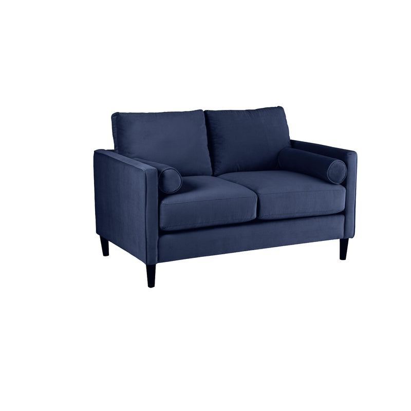 Behold Home 4080-02 Loveseat - Bea Indigo IMAGE 2