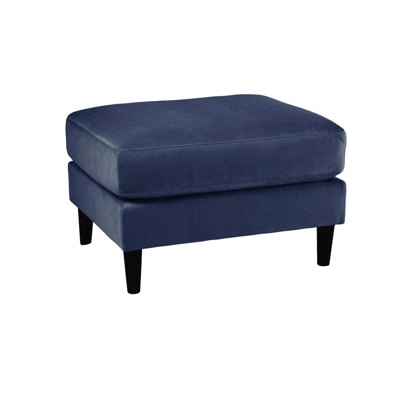 Behold Home 4080-00 Ottoman - Bea Indigo IMAGE 2