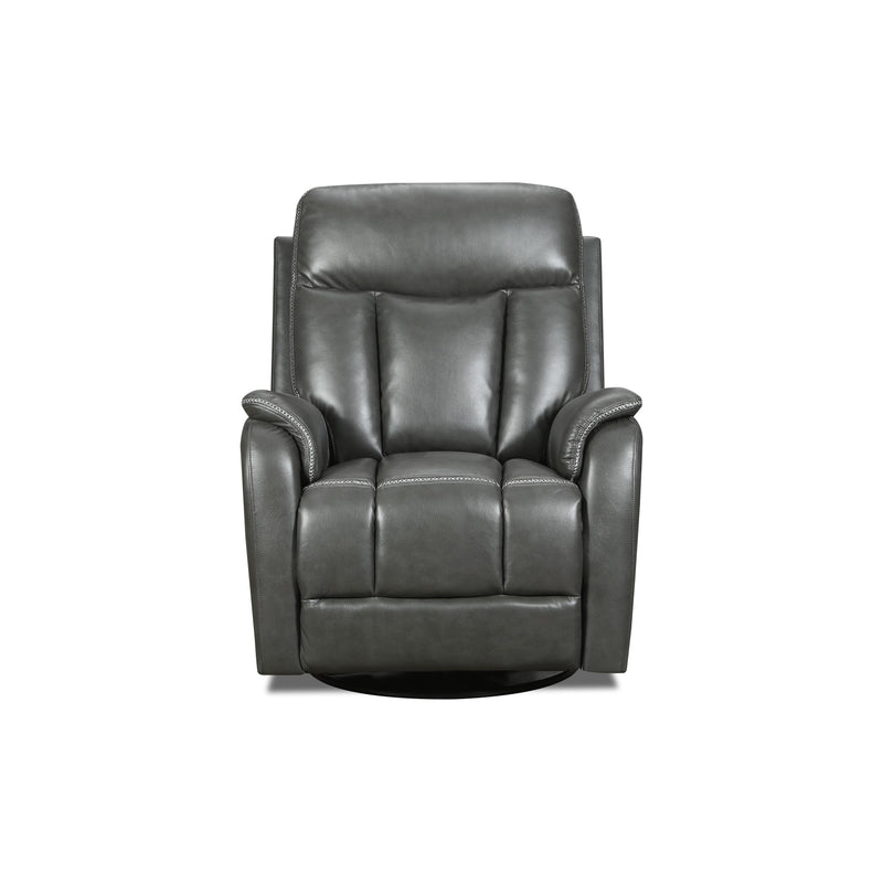 Behold Home 106-65S Swivel Glider Recliner - Jamey Charcoal IMAGE 4