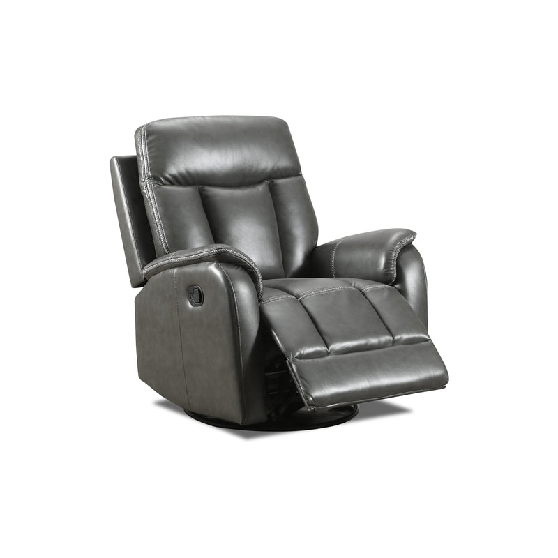 Behold Home 106-65S Swivel Glider Recliner - Jamey Charcoal IMAGE 5