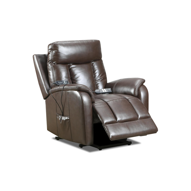 Behold Home 106L-66PP Dual Power Lift Chair w/ Heat & Massage - Jamey Chocolate IMAGE 5