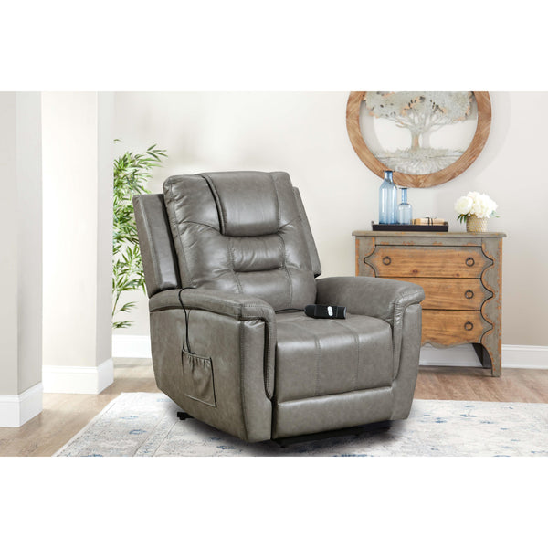 Behold Home 107L-66P Power Lift Chair - Charlie Grey IMAGE 1