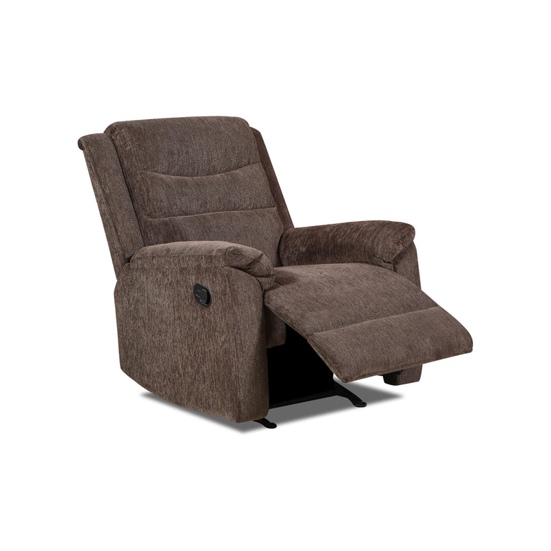 Behold Home 7578-65 Glider Recliner - Abington Chocolate IMAGE 5