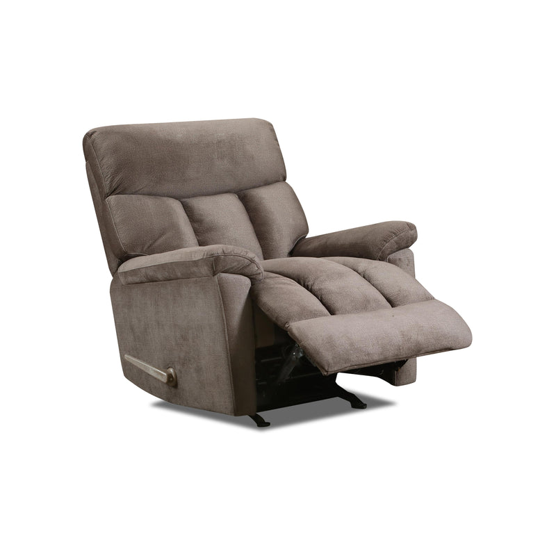 Behold Home 7580-65 Glider Recliner - Brookwood Chocolate IMAGE 5