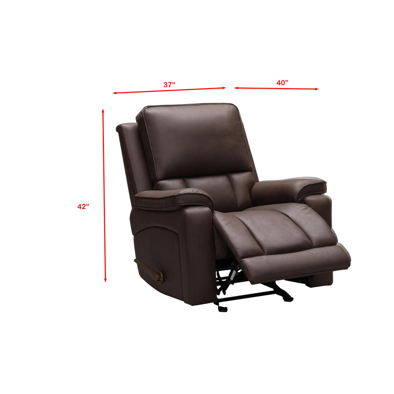 Behold Home 7581-65 Glider Recliner - Stapleton Almond IMAGE 2