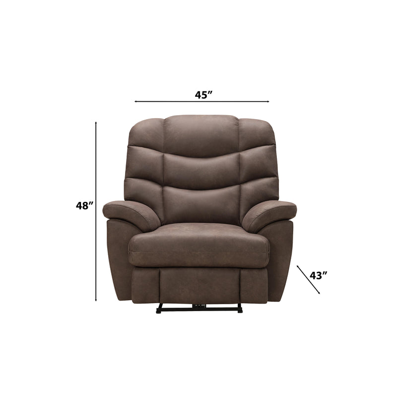 Behold Home 7575-65BP Power Wallsaver Big Recliner - Big Easy Coffee IMAGE 2