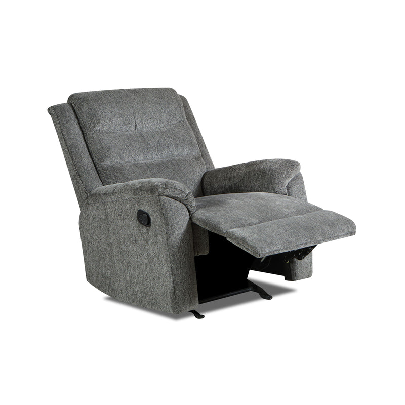 Behold Home 7578-65 Glider Recliner - Abington Charcoal IMAGE 5