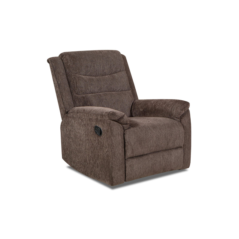 Behold Home 7578-65 Glider Recliner - Abington Chocolate IMAGE 2