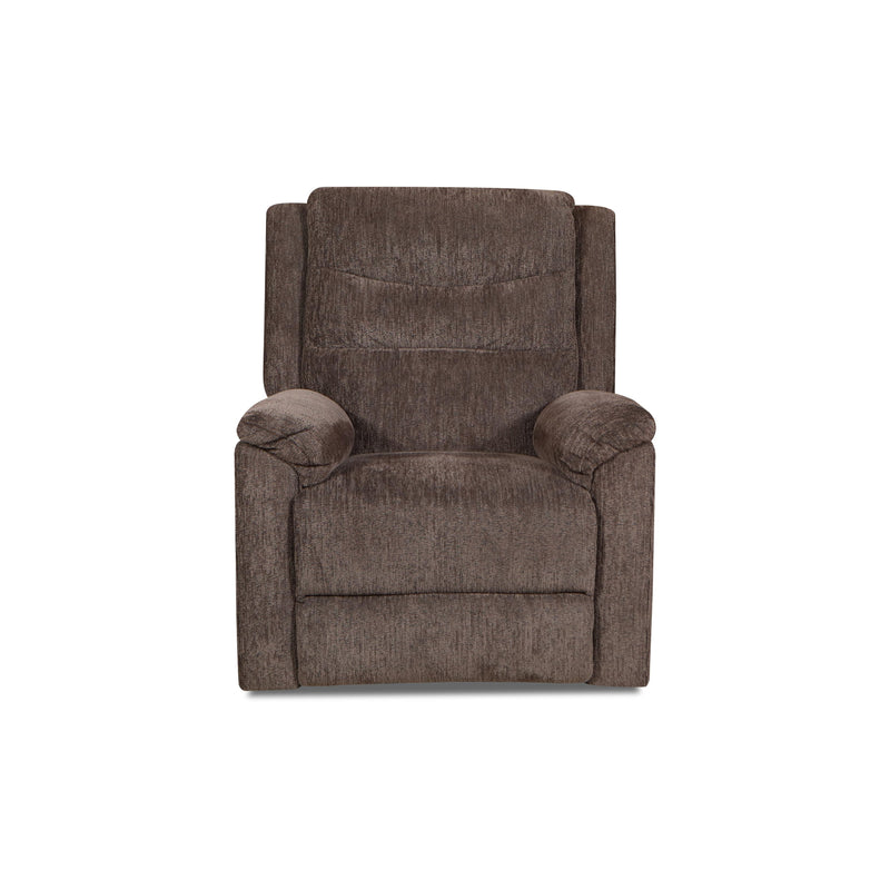 Behold Home 7578-65 Glider Recliner - Abington Chocolate IMAGE 4