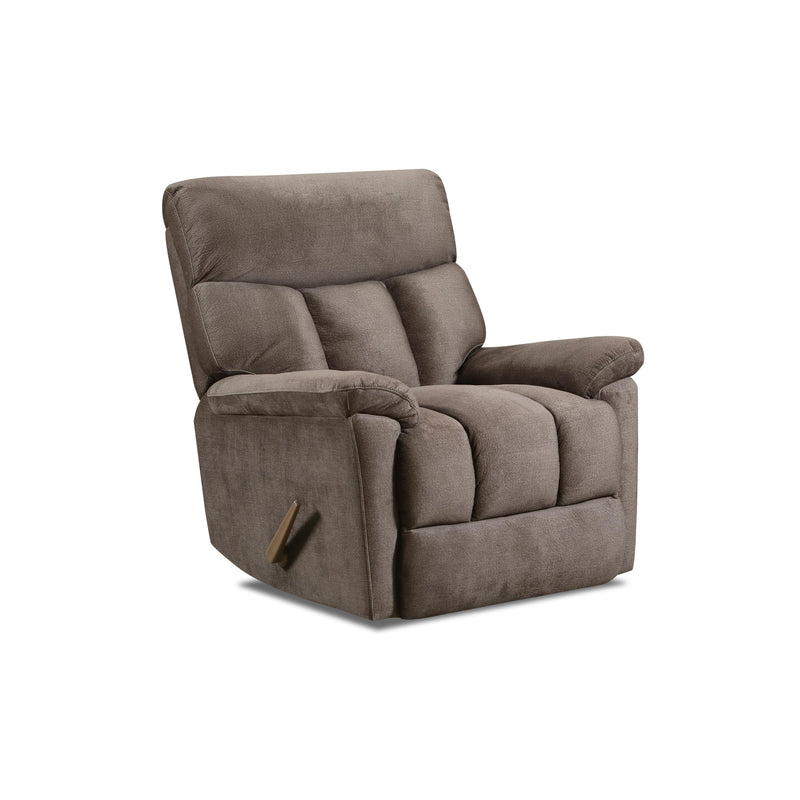 Behold Home 7580-65 Glider Recliner - Brookwood Chocolate IMAGE 2