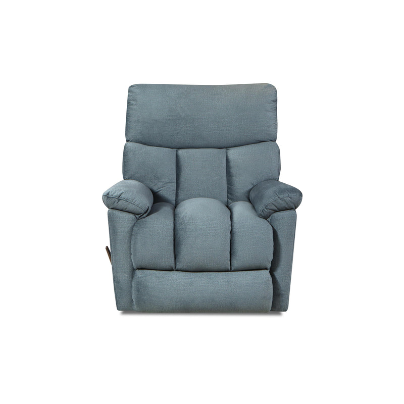 Behold Home 7580-65 Glider Recliner - Brookwood Navy IMAGE 4