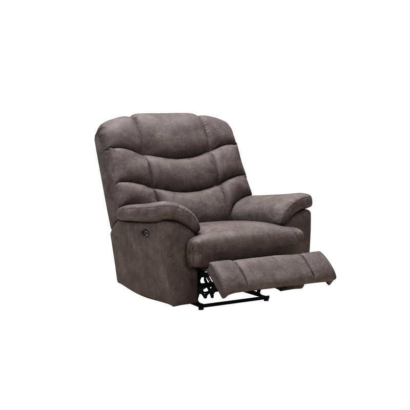 Behold Home 7575-65BP Power Wallsaver Big Recliner - Big Easy Gunmetal IMAGE 4