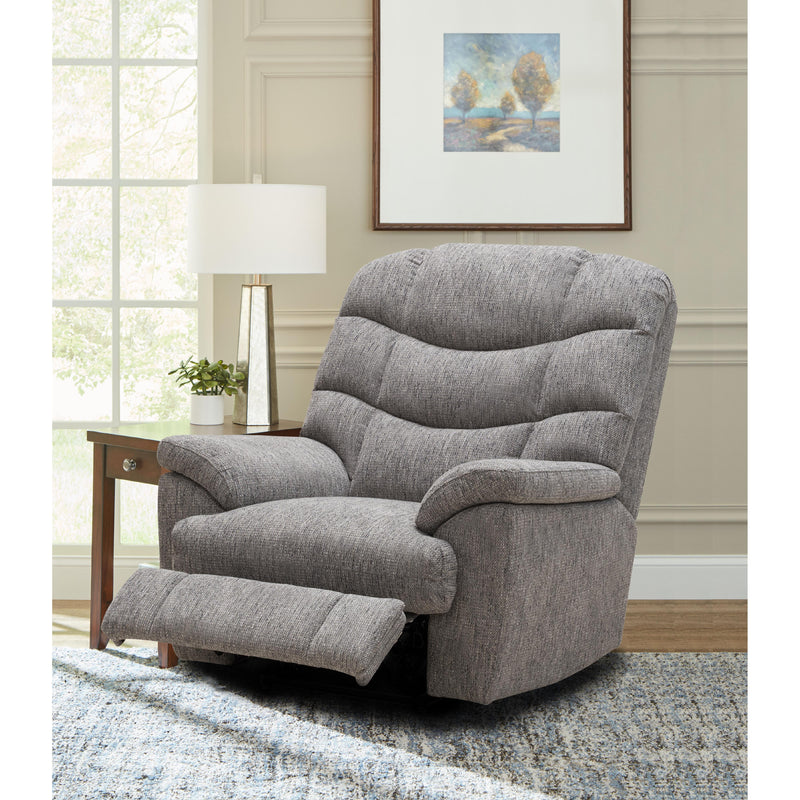 Behold Home 7575-65BP Power Wallsaver Big Recliner - Big Easy Grey IMAGE 1