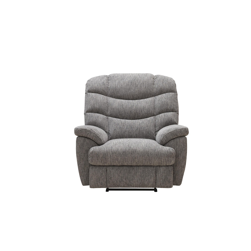 Behold Home 7575-65BP Power Wallsaver Big Recliner - Big Easy Grey IMAGE 3