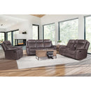 Behold Home 7314-39 Manual Motion Sofa - Highland Graphite IMAGE 1