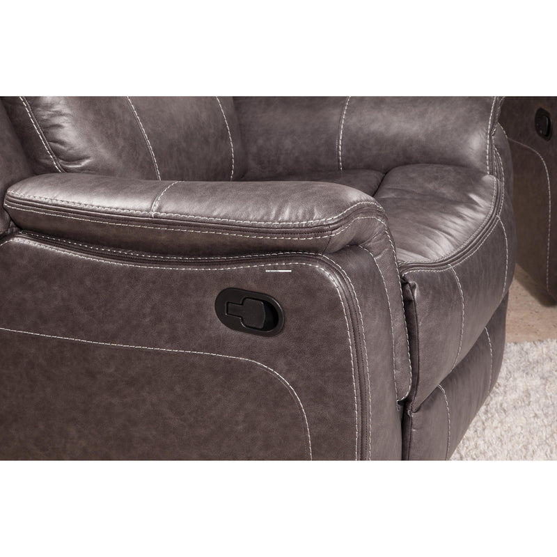 Behold Home 7314-65 Manual Rocker Recliner - Highland Graphite IMAGE 4