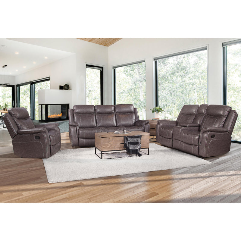 Behold Home 7314P-39 Power Motion Sofa - Highland Graphite IMAGE 1