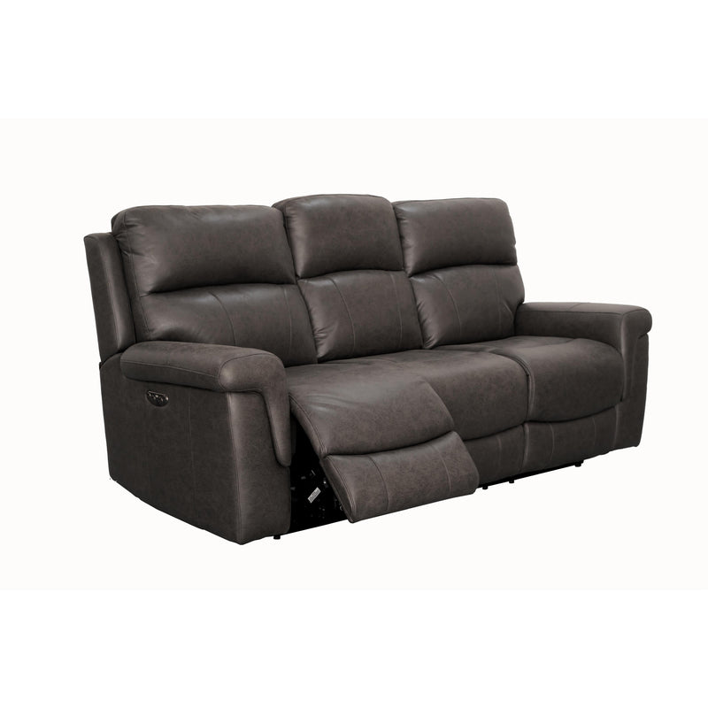 Behold Home 7483-39 Sofa w/ Popout Cup Holders - Lambeau Charcoal IMAGE 3