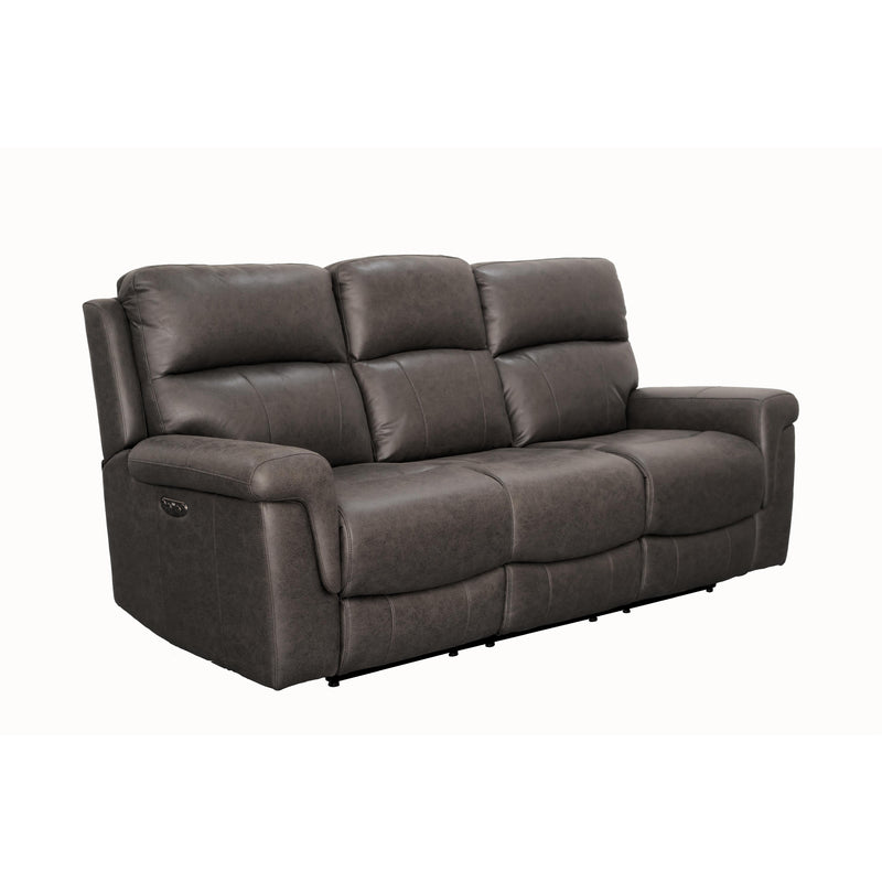 Behold Home 7483-39 Sofa w/ Popout Cup Holders - Lambeau Charcoal IMAGE 4