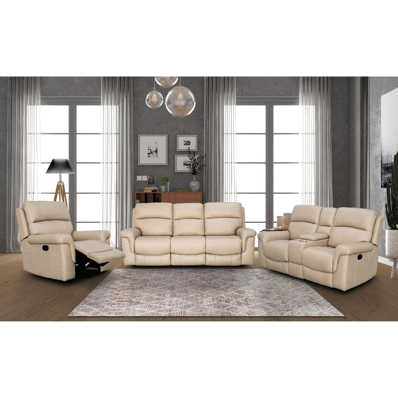 Behold Home 7483-39 Sofa w/ Popout Cup Holders - Lambeau Sand IMAGE 1