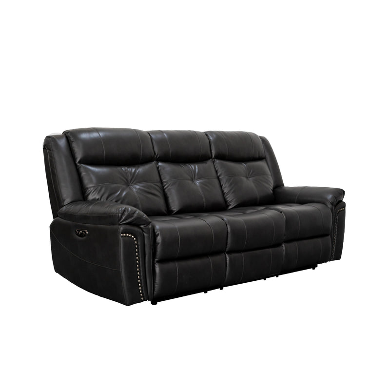 Behold Home 7487-39 Sofa w/ Popout Cup Holders - Belaire Chestnut IMAGE 3