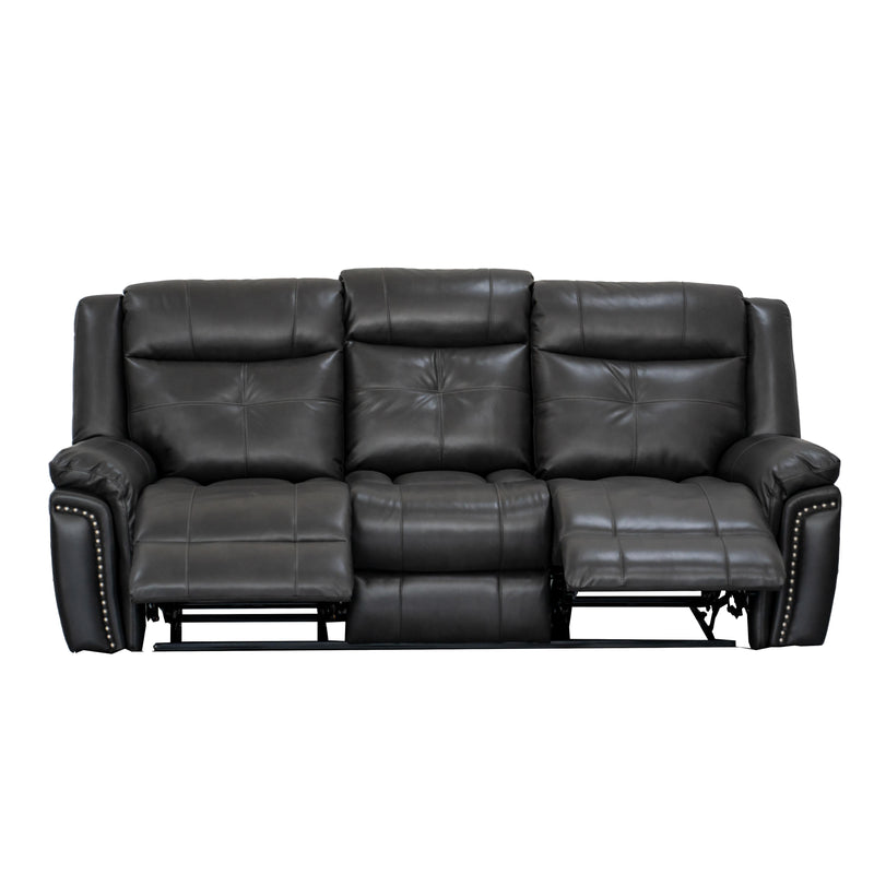 Behold Home 7487-39 Sofa w/ Popout Cup Holders - Belaire Chestnut IMAGE 4